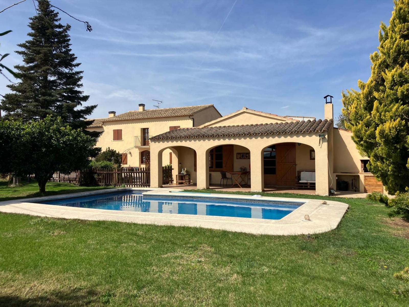 Apartment With Private Pool And Garden San Martin Sarroca Exterior photo